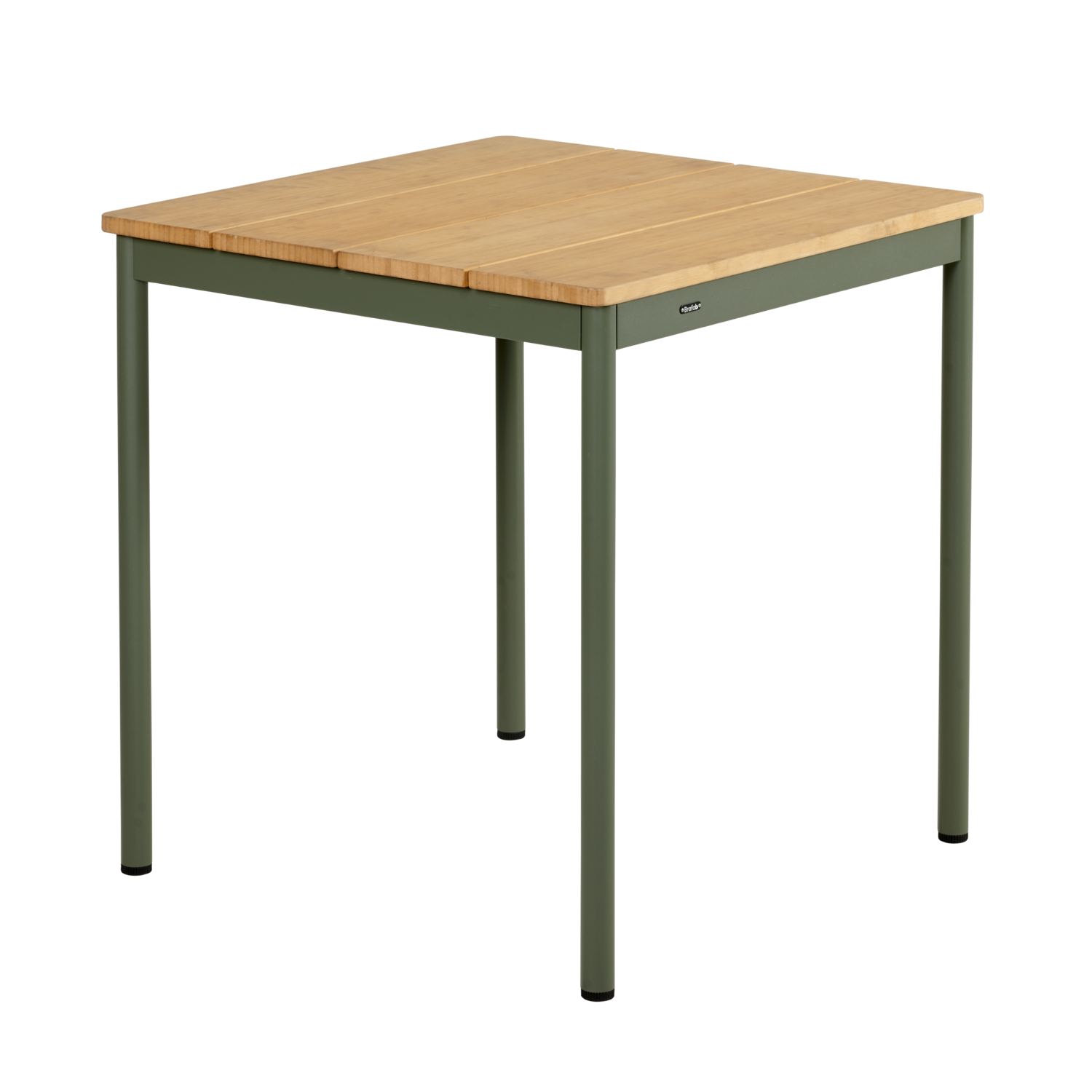 Nox café table Nordic Green/Bamboo | Brafab